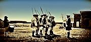 Bill Cannon - Colonial Soldiers Standing at Attention