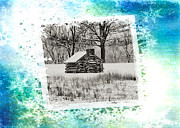 Bill Cannon - Log Cabin Christmas Card