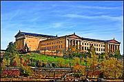 Bill Cannon - Philadelphia Art Museum from West River Drive.