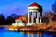 Bill Cannon - The Gazebo and Boathouse at Franklin Delano Roosevelt Park